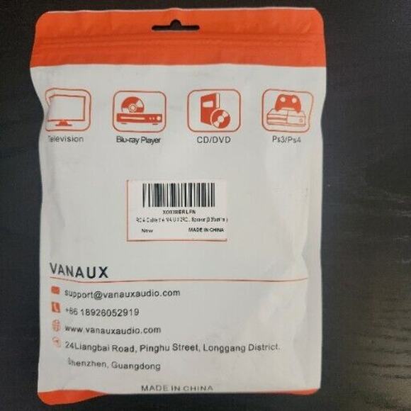 VANAUX RCA Cable, 2RCA Male to 2RCA‎ Male Stereo Audio Cable (3.3 ft) - Picture 2 of 3